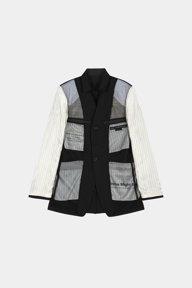 [ANDERSSON BELL] REVERSIBLE INSIDE-OUT BLAZER awa764w(BLACK) 正規品 韓国ブランド 韓国通販 韓国代行 韓国ファッション ANDERSSONBELL アンダーソンベル 日本 店舗