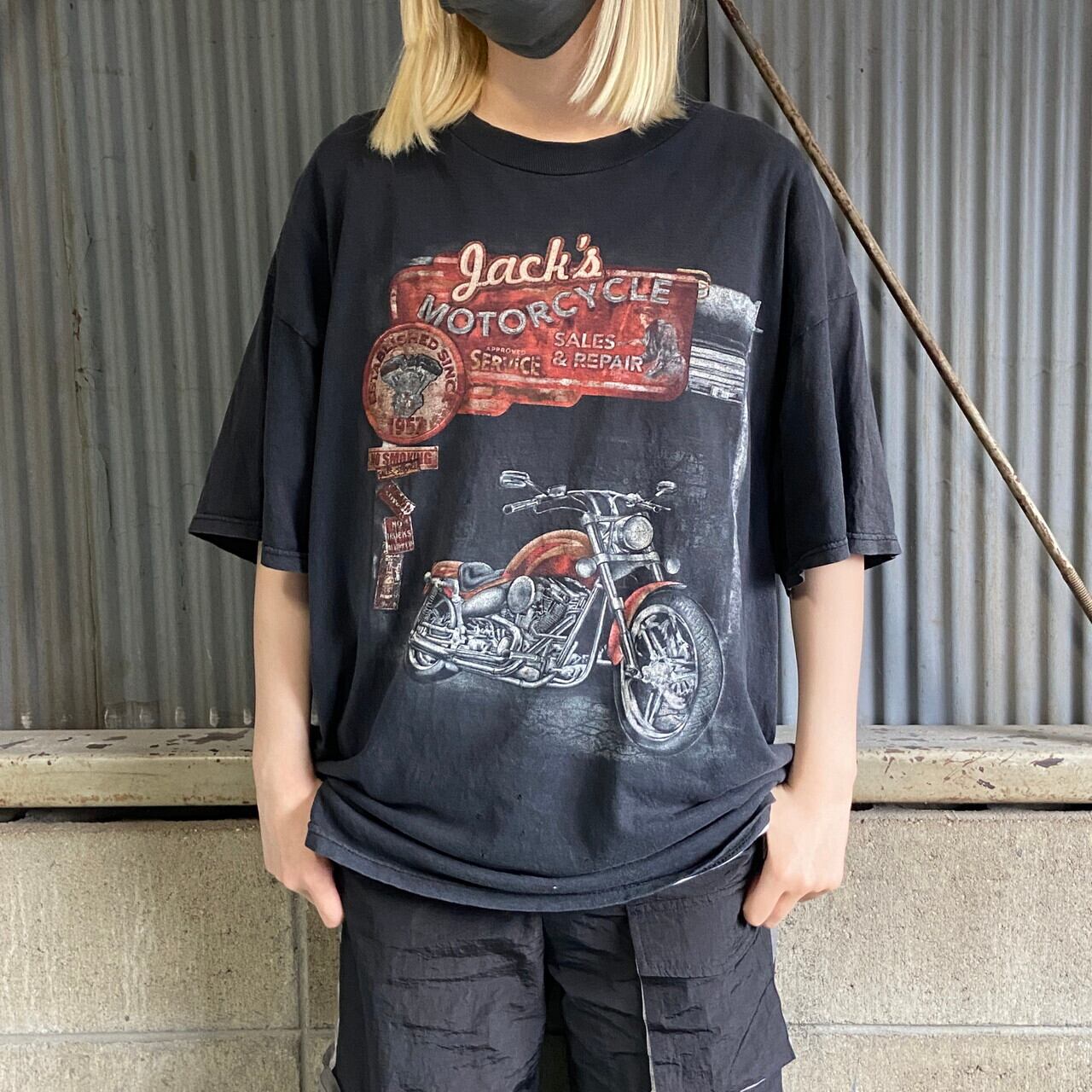 ヴィンテージTシャツ　XL 墨黒