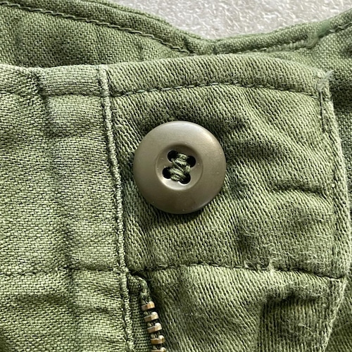 60s アメリカ軍 実物 OG-107 ベイカーパンツ 32/31 詳細写真7