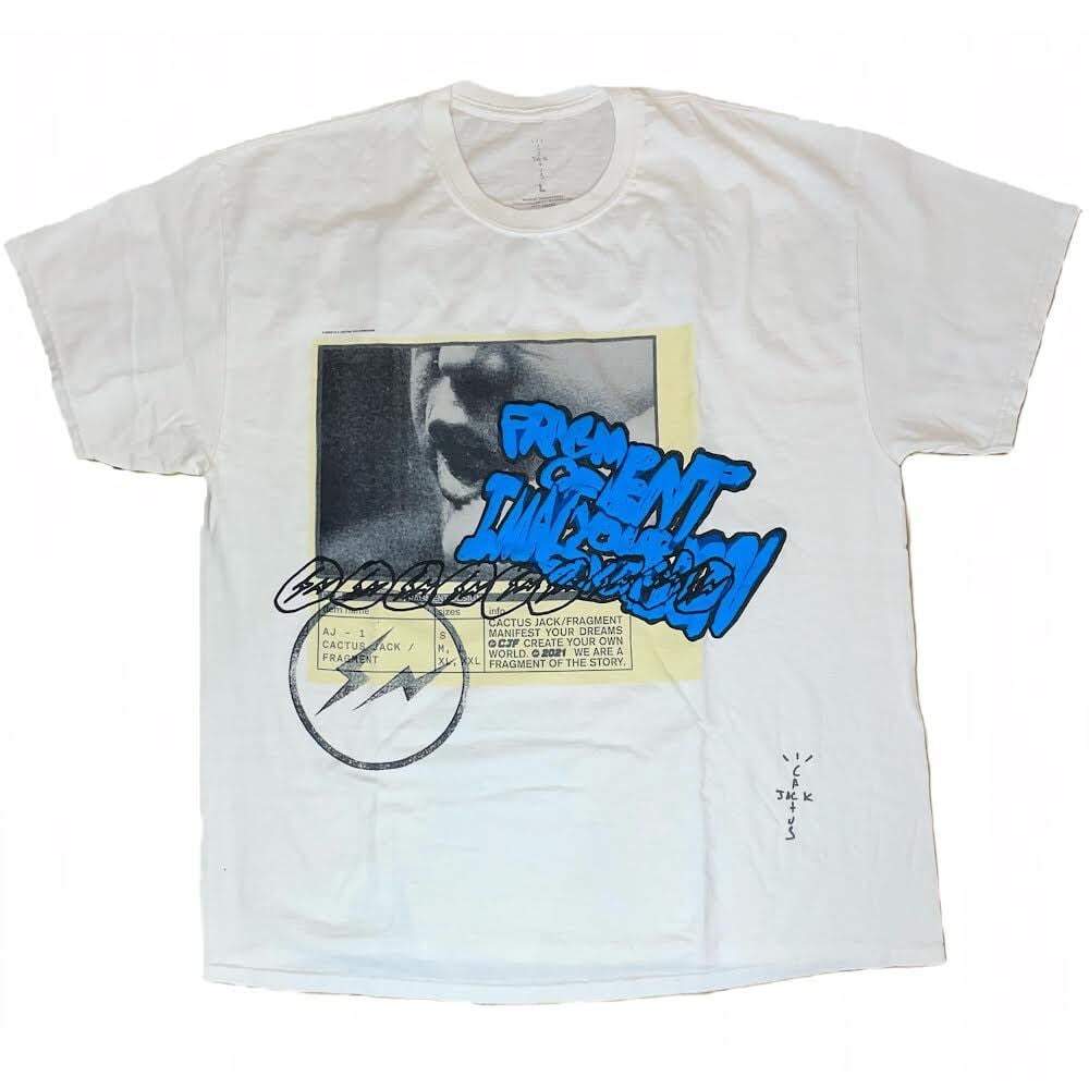 Cactus Jack For Fragment  Tシャツ　L