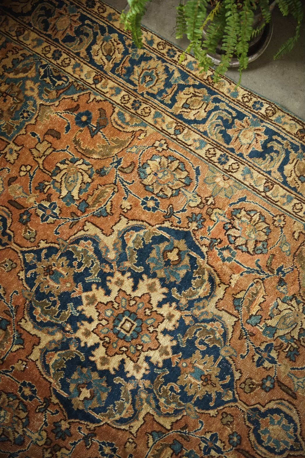 626 -Antique Percian Khohi rug