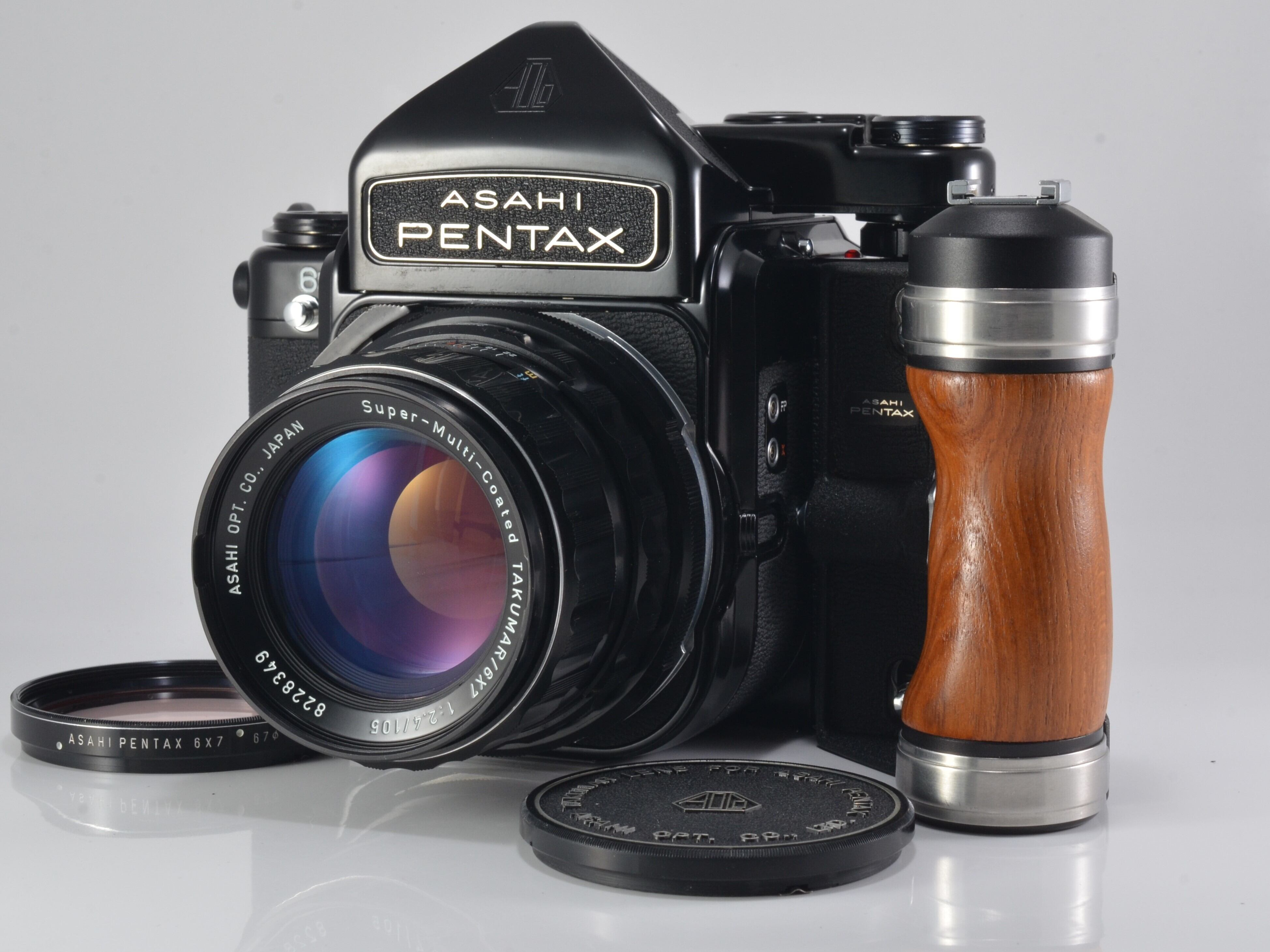 作例あり☆バケペンの本領発揮】PENTAX 6×7 TTL 後期型 オーバーホール