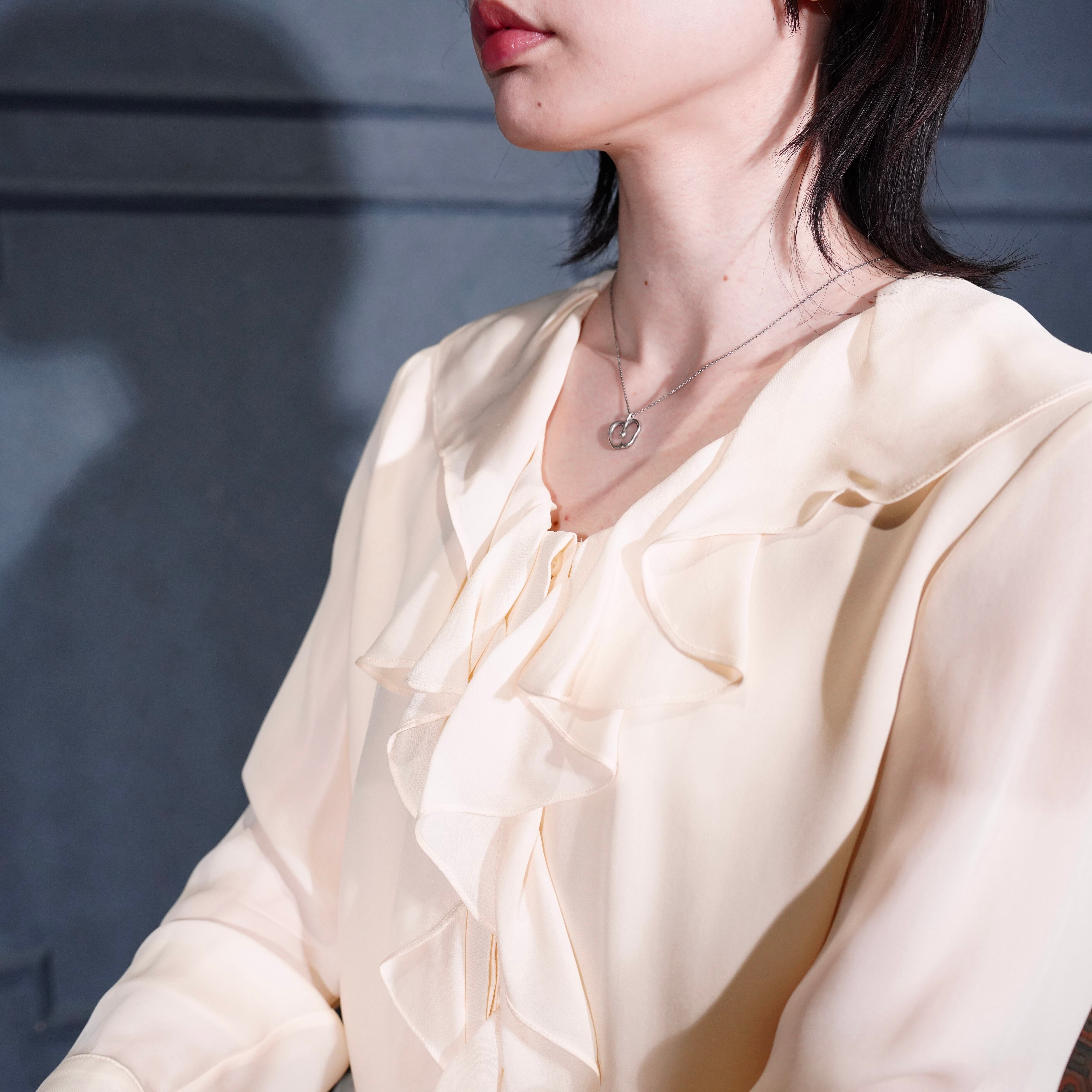 TIFFANY&Co. APPLE DESIGN SILVER NECKLACE/ティファニービッグ