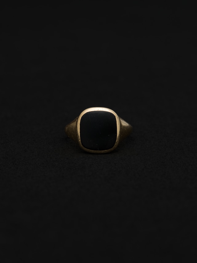 Onyx Signet Ring