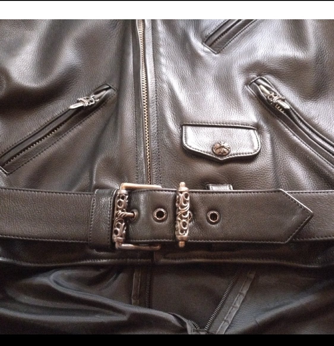 CHROME HEARTS クロムハーツ ライダースジャケット JJ DEAN | chromehearts