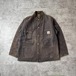 サンフェード 80-90s 星タグ USA製 carhartt ブラック チョアジャケット 42