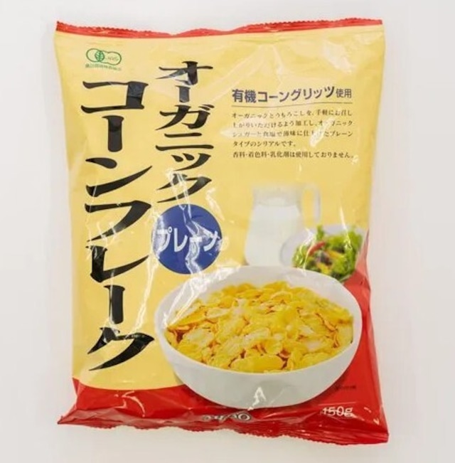 ムソー 有機コーンフレーク （プレーン）150g
