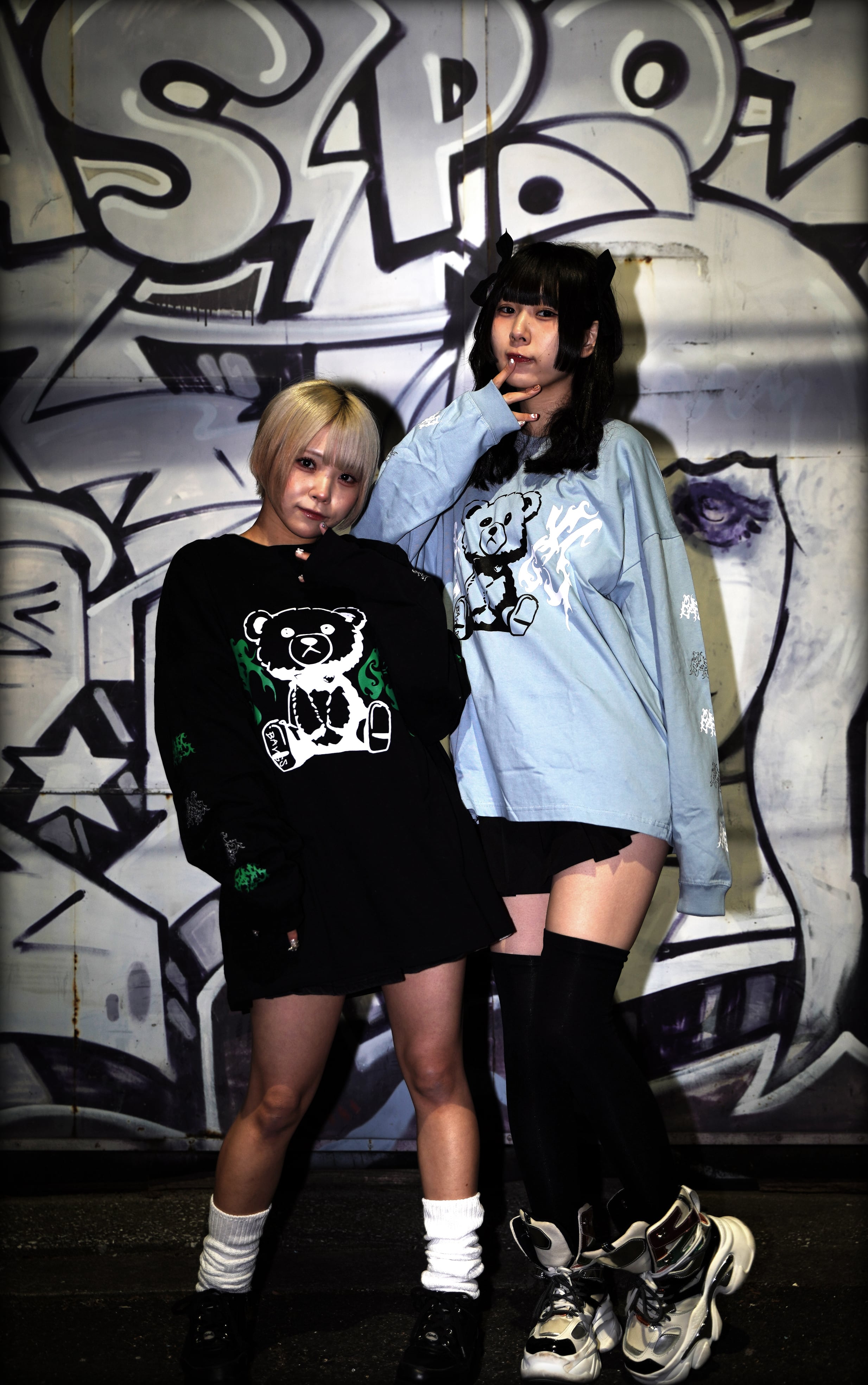 Naughty bear/ビッグロンT | BANGS