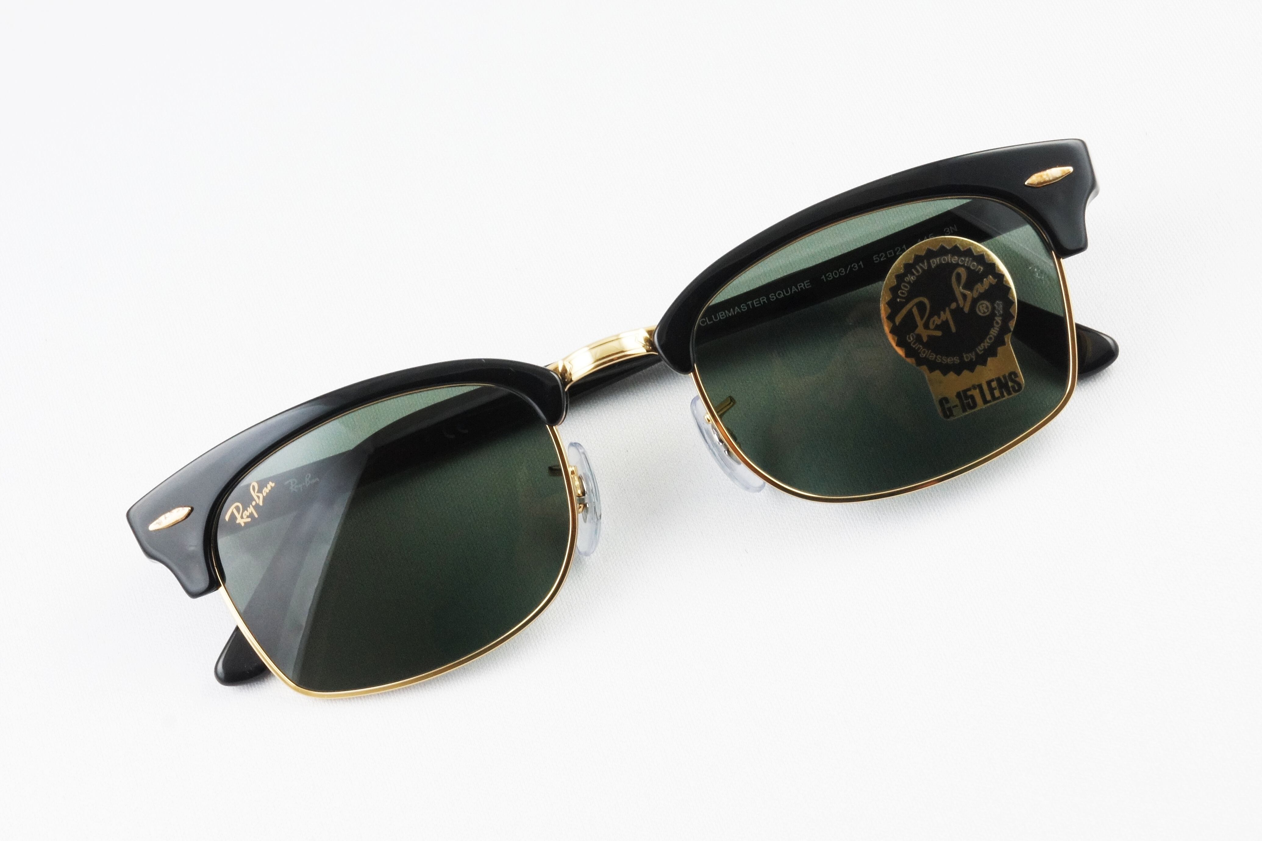 Ray-Ban サングラス RB3916 1303/31 CLUBMASTER 52サイズ 55サイズ