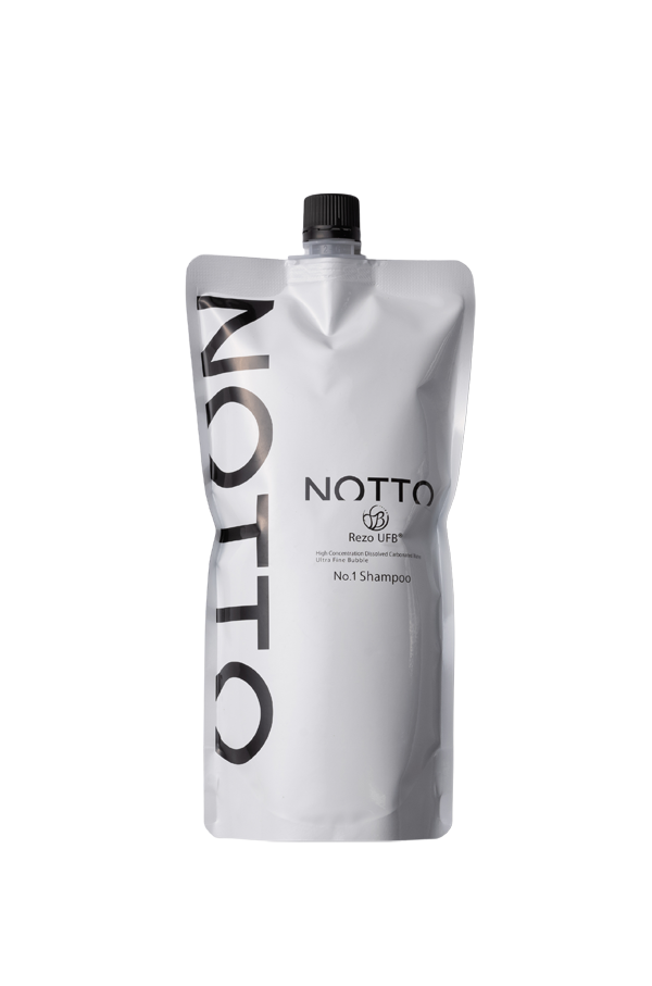 NOTTO Rezo UFB No.1 Shampoo 業務用 炭酸ケア】 NOTTO Rezo シャンプー 頭皮デトックス 薬剤除去ケア 炭酸