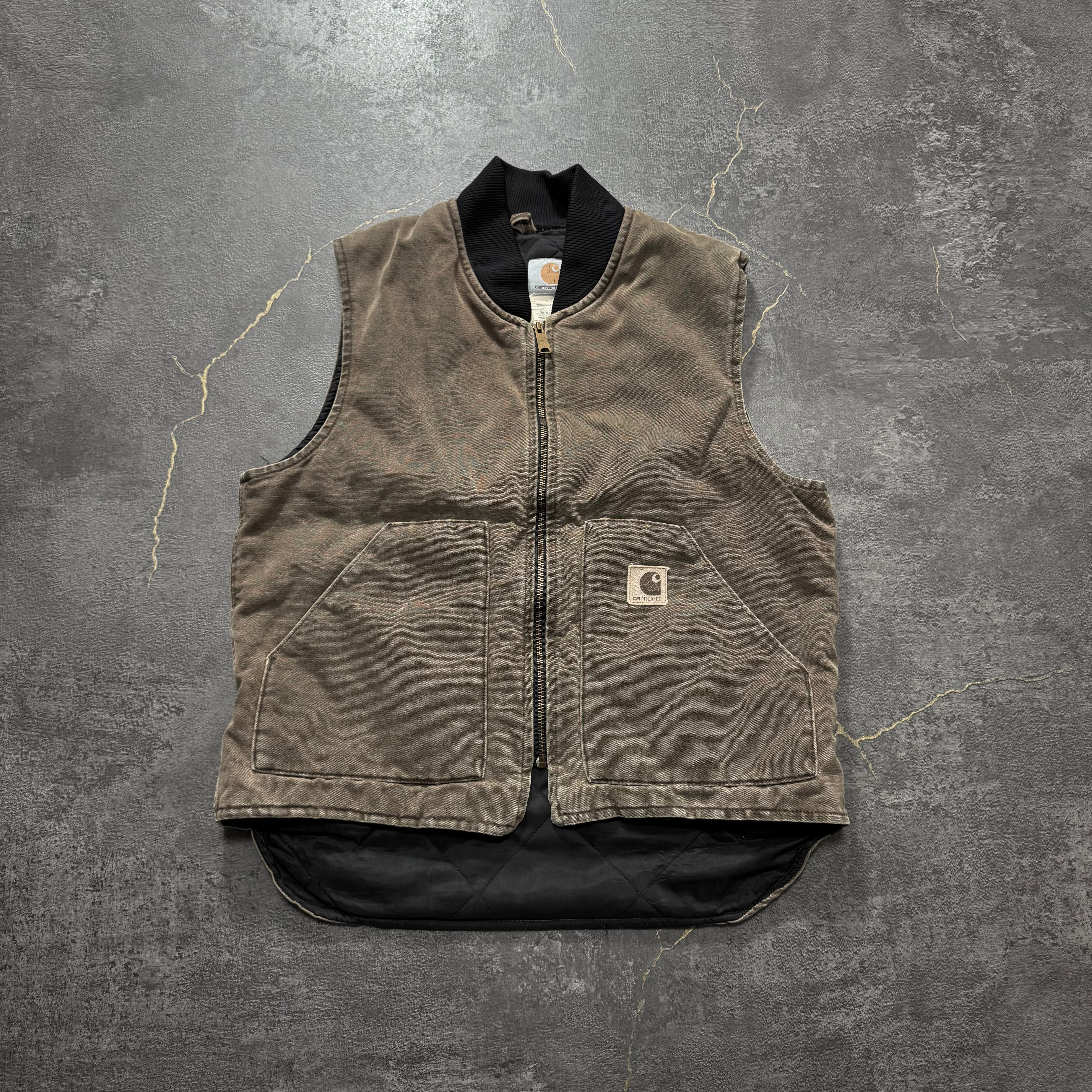 carhartt black denim cover all Yarn-dyed Msize カーハート 先染め