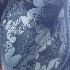 F238129_TOM and JERRY×Flapperシリコンアップリケ付きミニウォレット