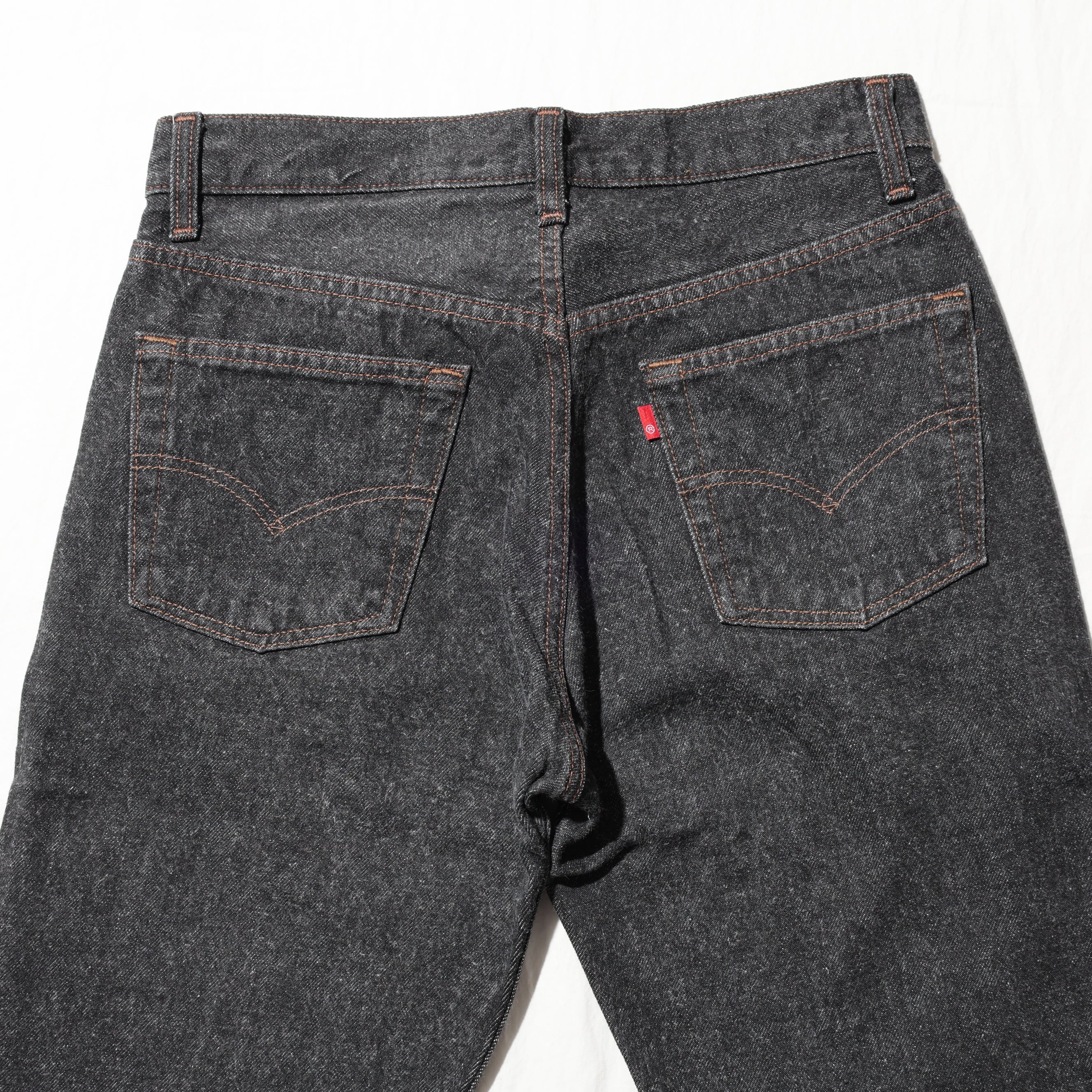 Mint 29×30 Levi's 501 USA 89年 先染めブラックデニムパンツ