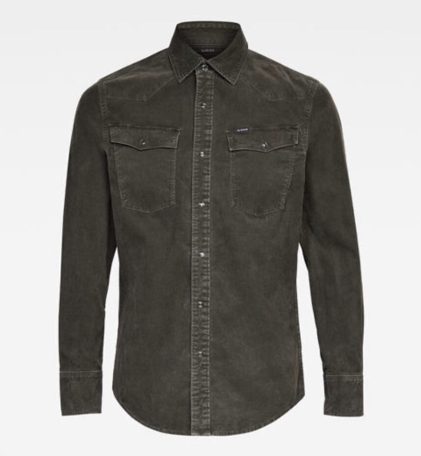 G-STAR.RAW / コーデュロイシャツ / 3301 Slim Shirt