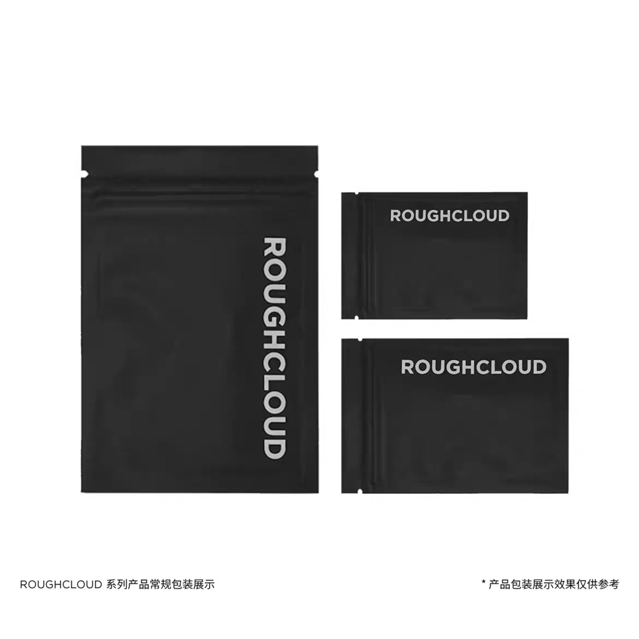 ROUGHCLOUD キーチェーン リトラクタブル IDホルダー