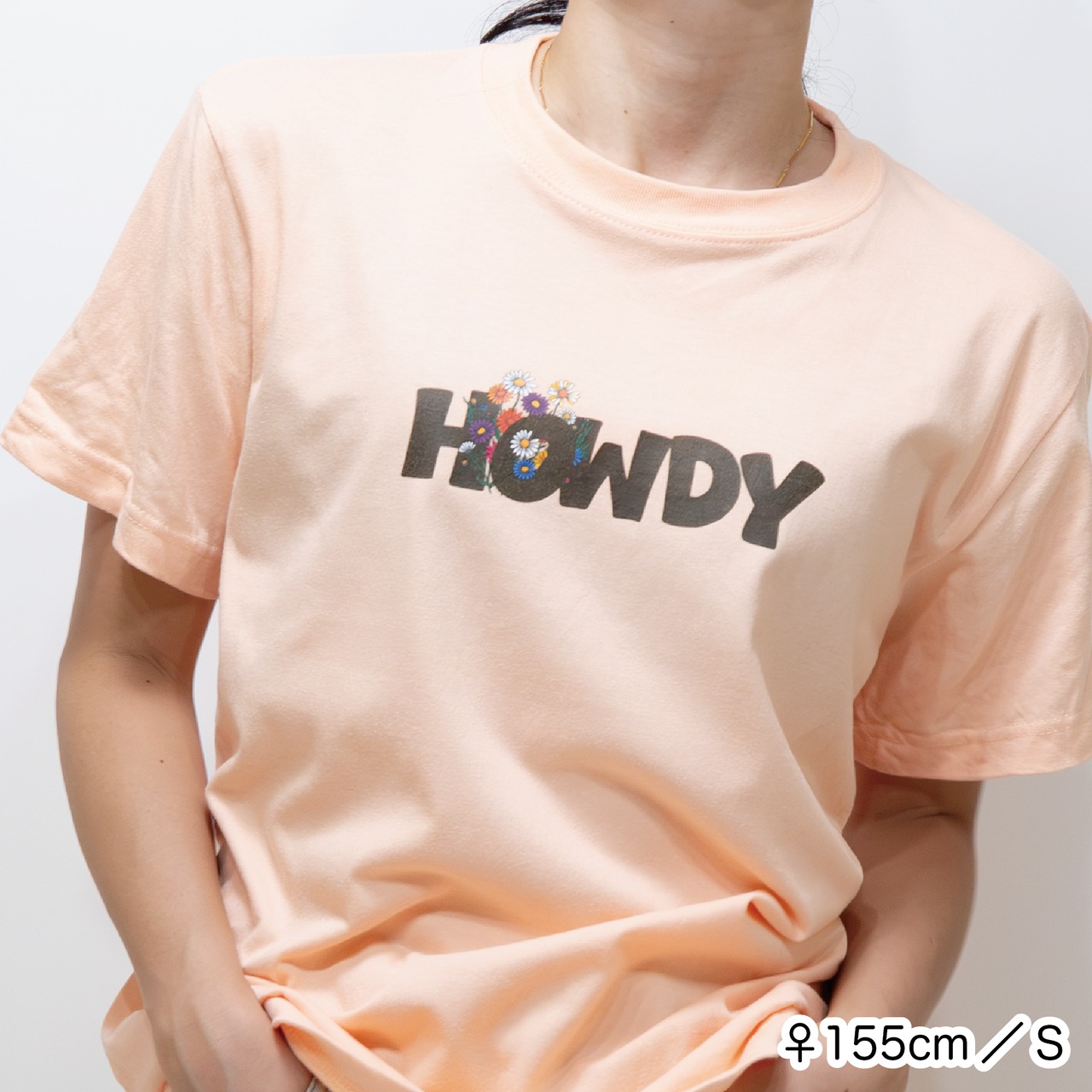 HOWDY dayseye TEE [アプリコット]