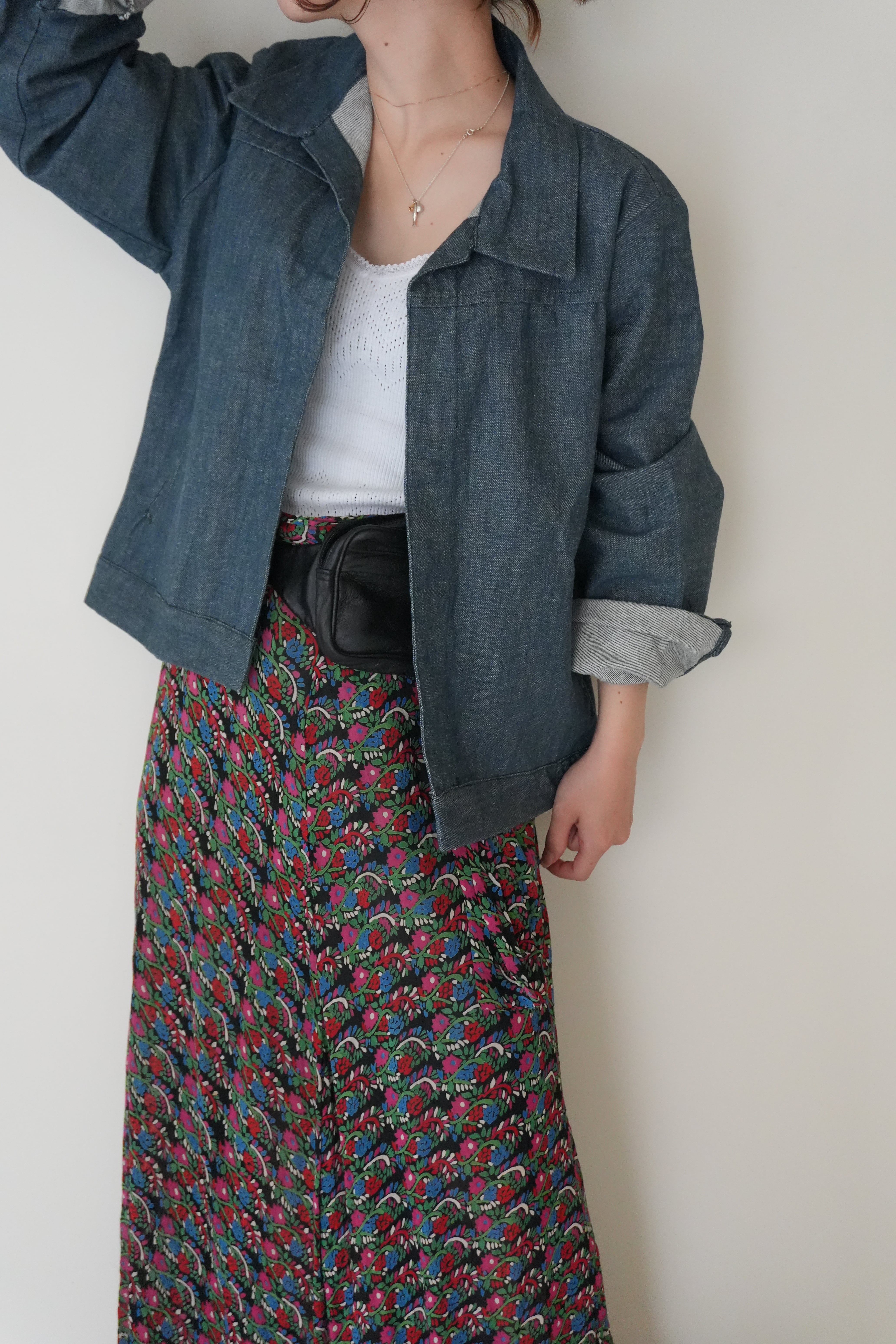 used denim jacket