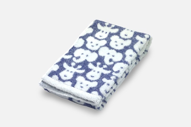 バンビーノ【ゾウ】　フェイスタオル / bambino【elephant】　 face towel