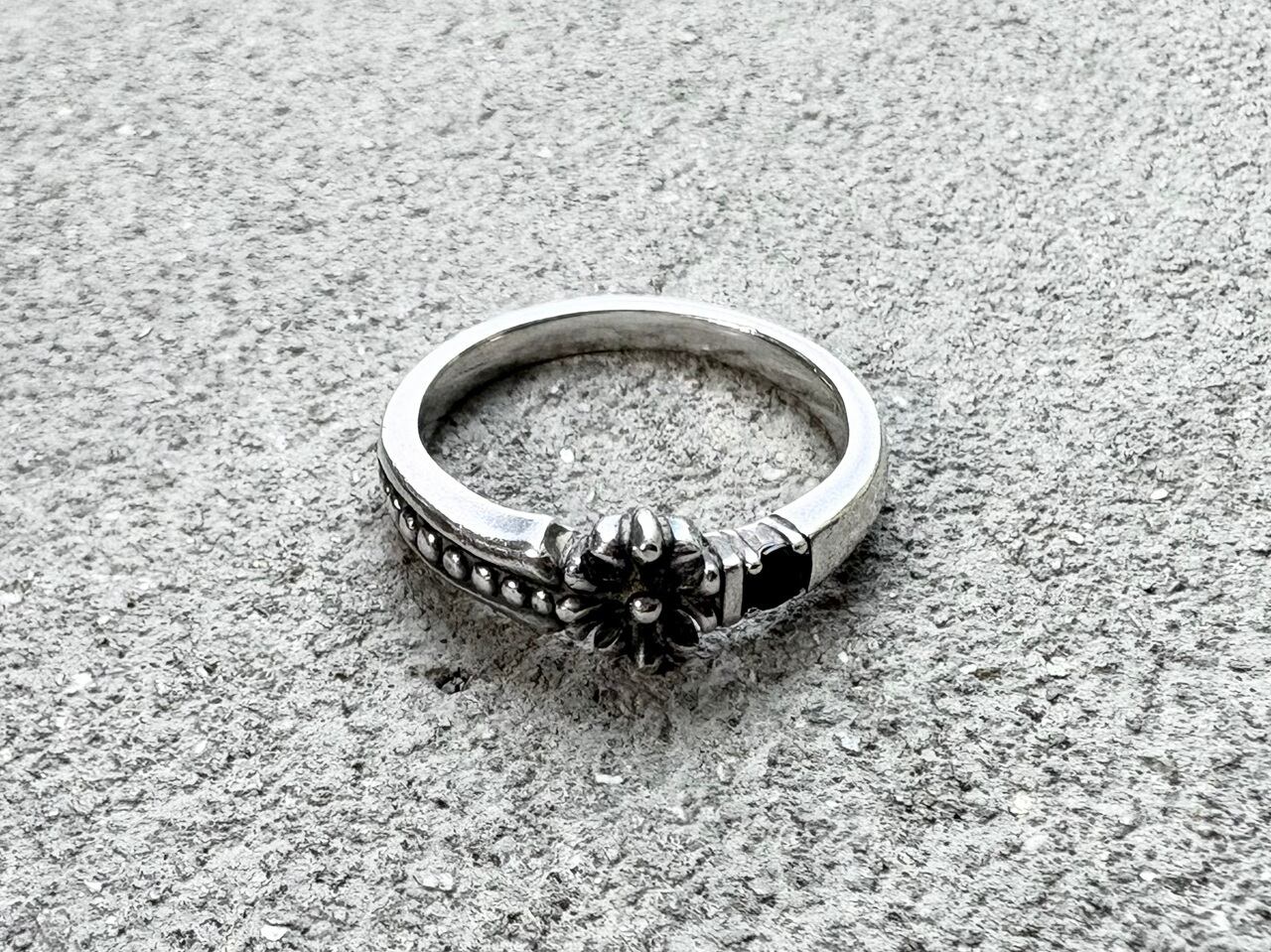 Justin Davis Cross motif ring silver 925