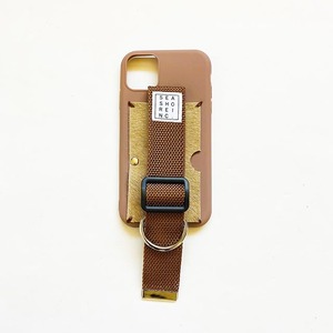 for iPhone【 animal 】brown × brown