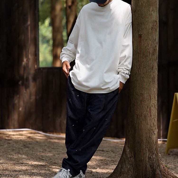 ★RETRO SPLASH INK WASH JEANS　　　A0712