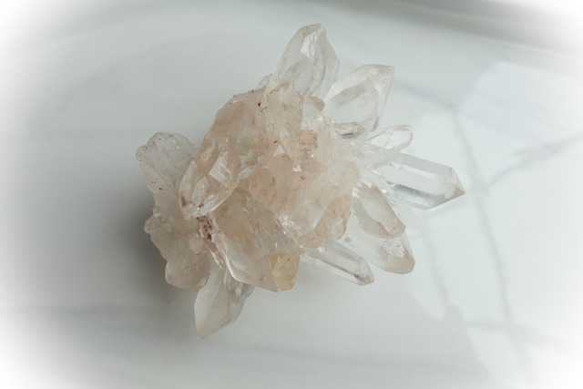 【５】超高波動ヒマーチャル・プラデーシュ州クル渓谷マニカラン水晶 クラスター