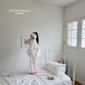 ニニベロ / ninibello / フラワーダンブルジョガーパンツ / 韓国子供服 / キッズ / 26winter〖取寄〗*XS~XXL*