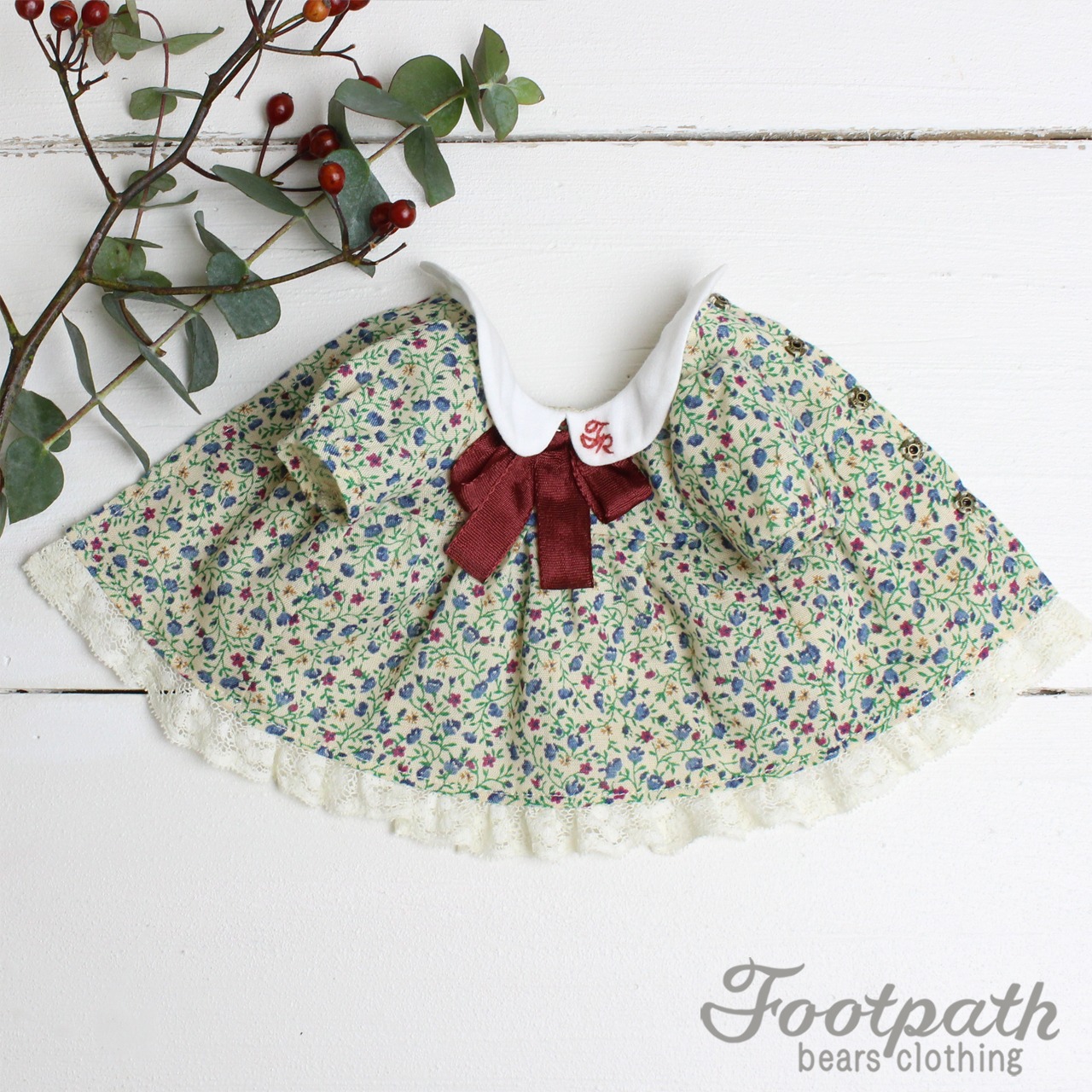 Vsb-3025  Retro floral dress