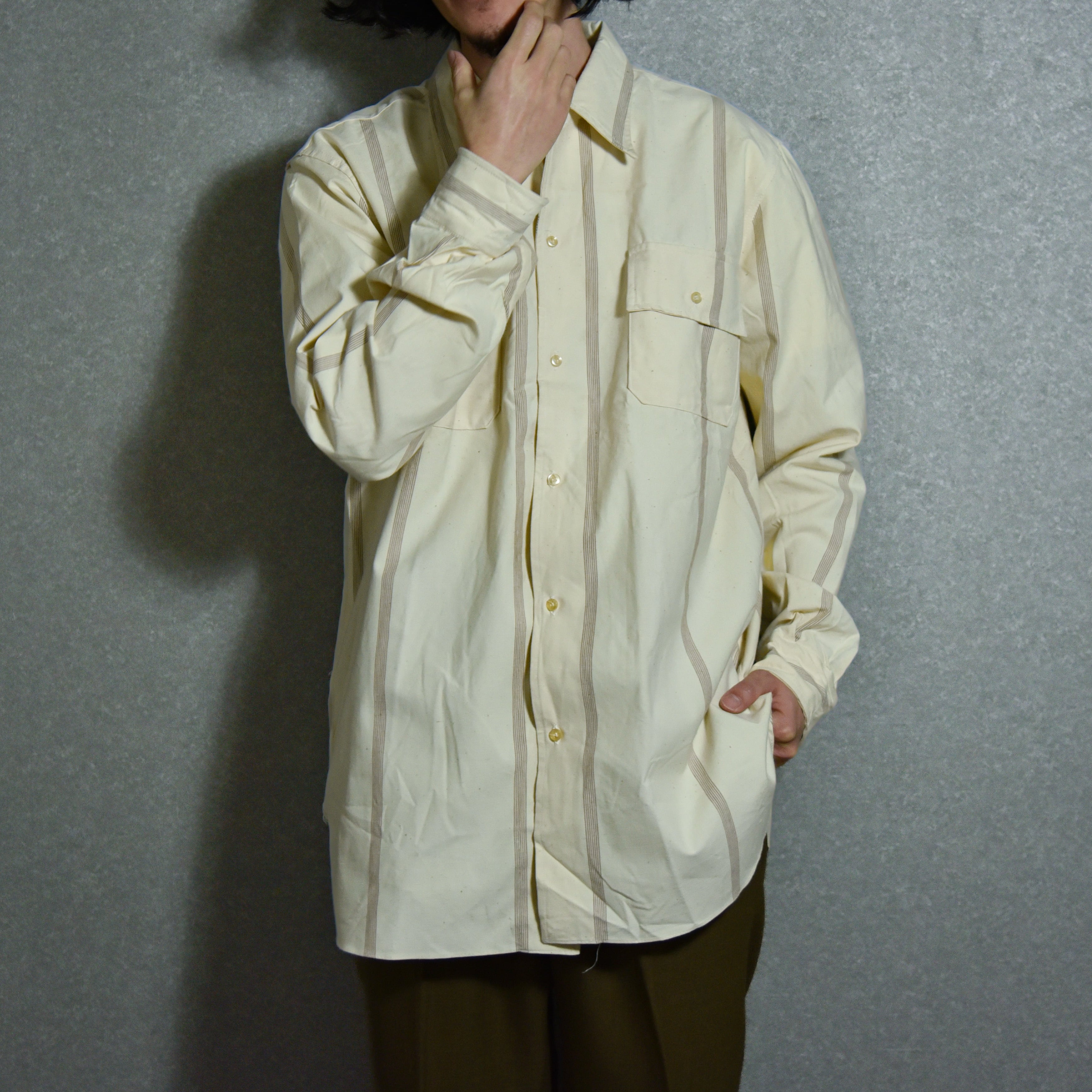 40s British shirt プリズナー