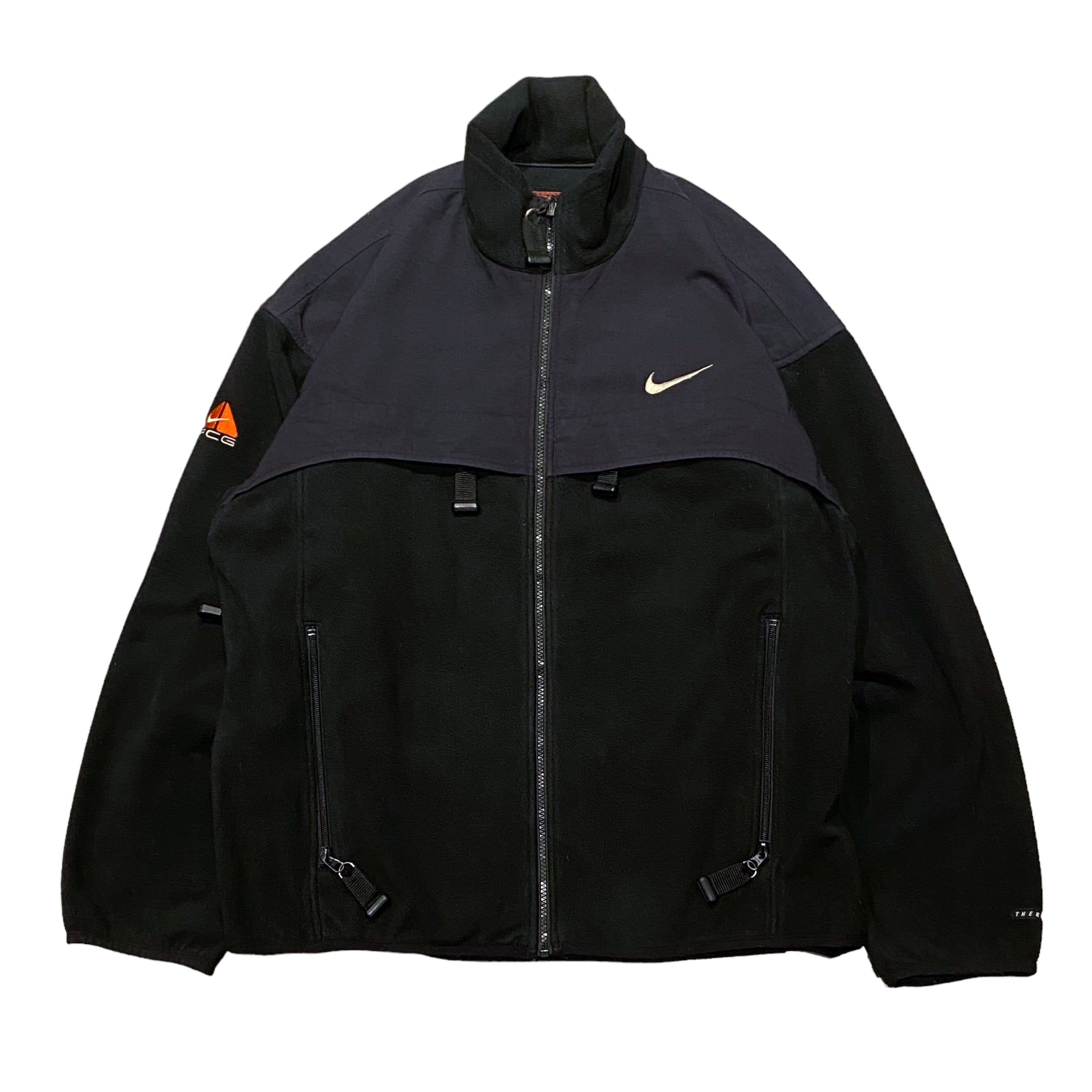 90's Nike ACG Fleece Jacket L / ナイキ フリース ジャケット ブラック 古着 ヴィンテージ