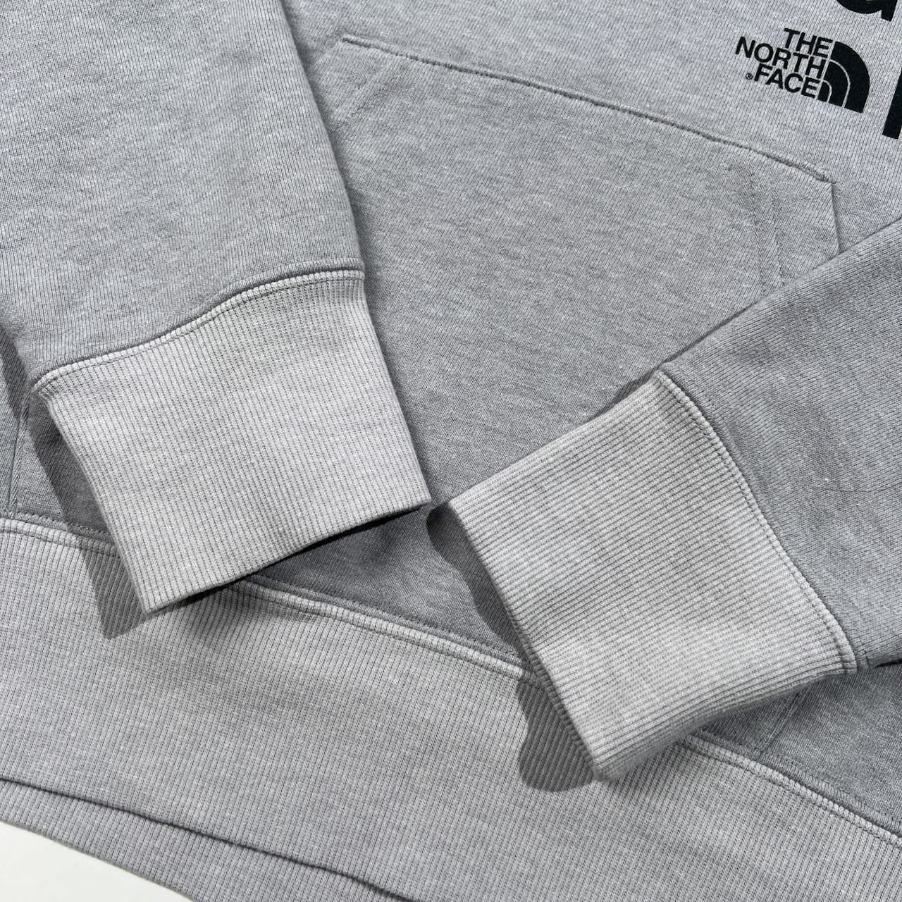 THE NORTH FACE ノースフェイス プリント フーディ スウェット パーカー サイズ M /グレー/ゴールドウイン/レディース