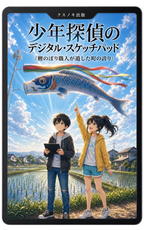 【新装版・予約販売/小説】少年探偵のデジタル・スケッチパッド 第1巻 鯉のぼり職人が遺した町の誇り