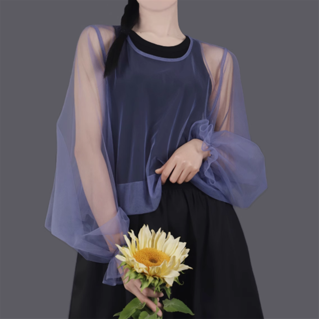 【Tea Tree】シアーボリュームトップス　4color　10865