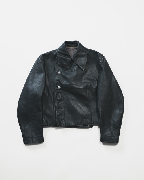[1963] "German Military, Kreigsmarine" Submarine Short Leather Jacket