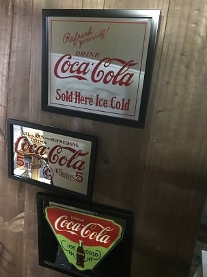 コカコーラ パブミラー CATST189957 | Foursometoys フォアサムトイズ