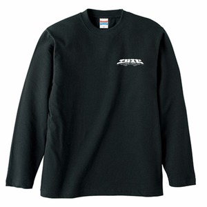 シャロロンサークルバックロゴ長袖Tシャツ（黒）