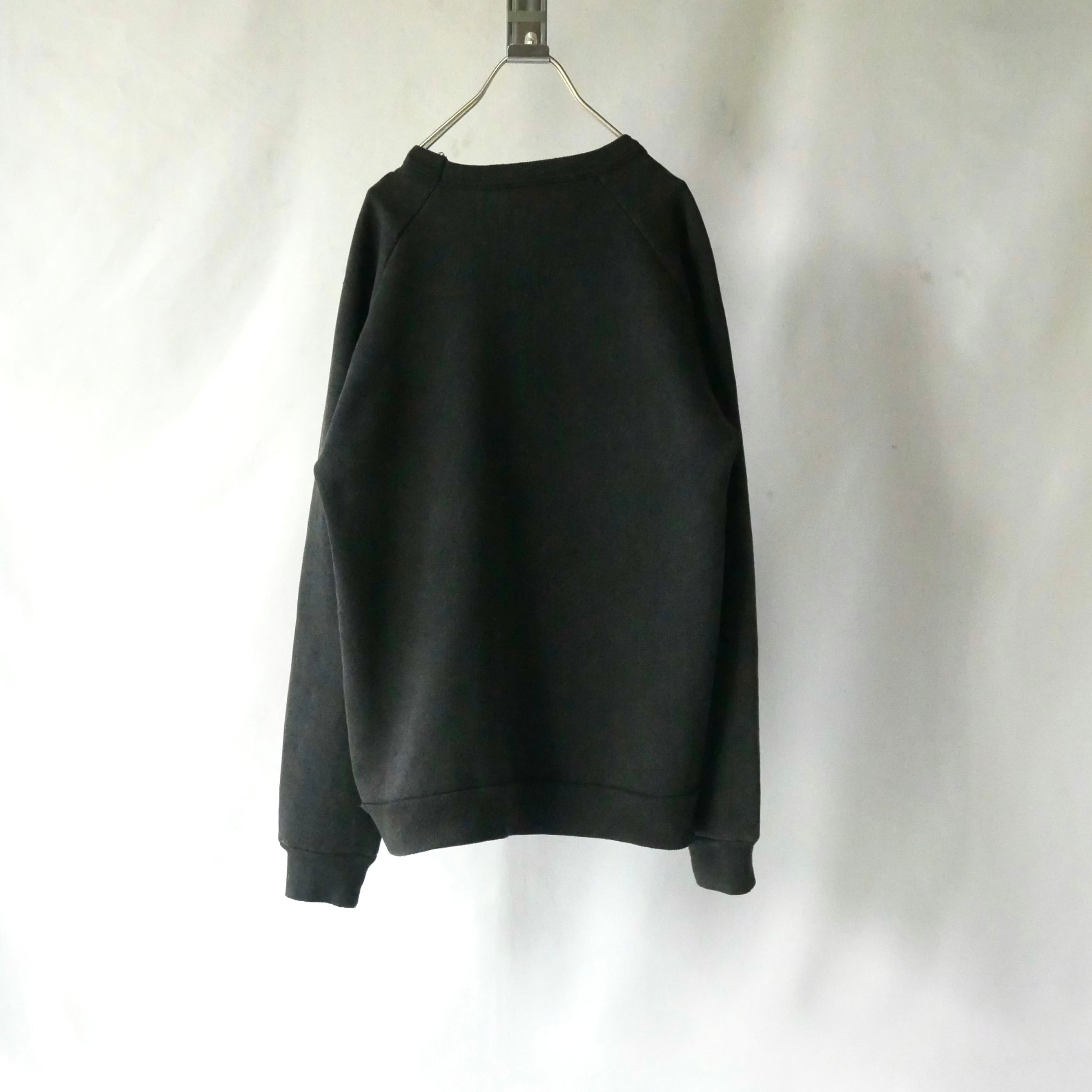 Made in USA 80s MORGAN R.O.T.C. black college sweat アメリカ製 80