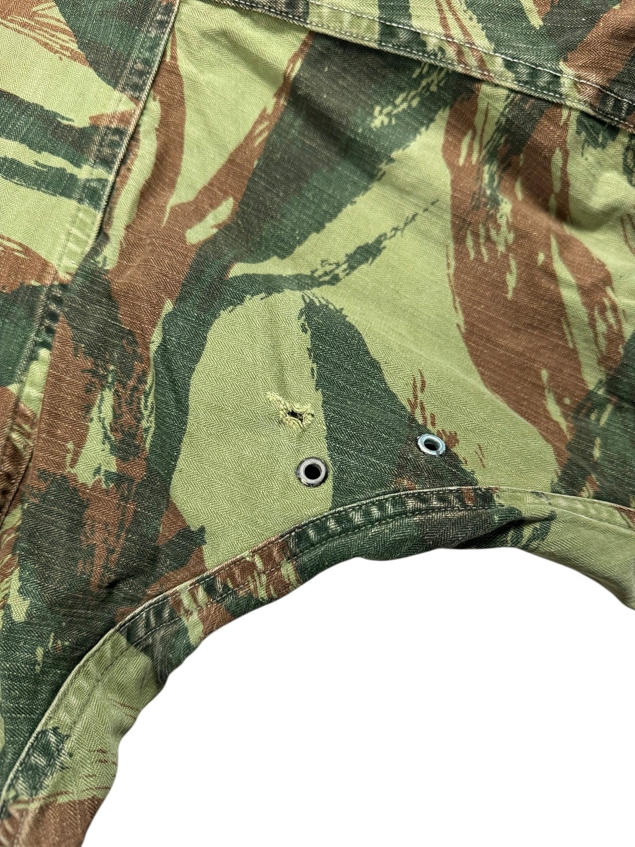 【Ireggular】60s French Military Lizard Camo Paratrooper Coat