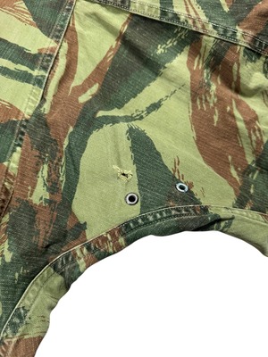 【Ireggular】60s French Military Lizard Camo Paratrooper Coat