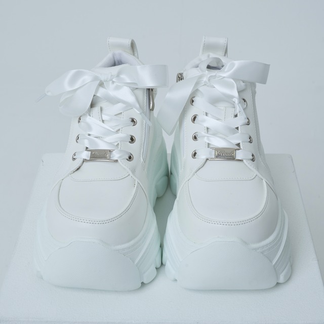 怪獣厚底すにーかー(ホワイト)