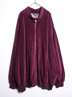 "KING SIZE" XXXL super over silhouette velours jacket