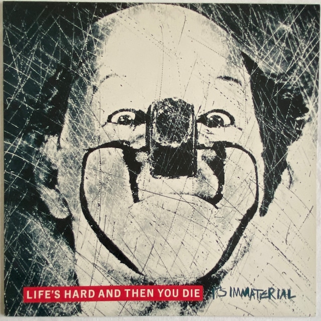 【LP】It's Immaterial ‎– Life's Hard and Then You Die