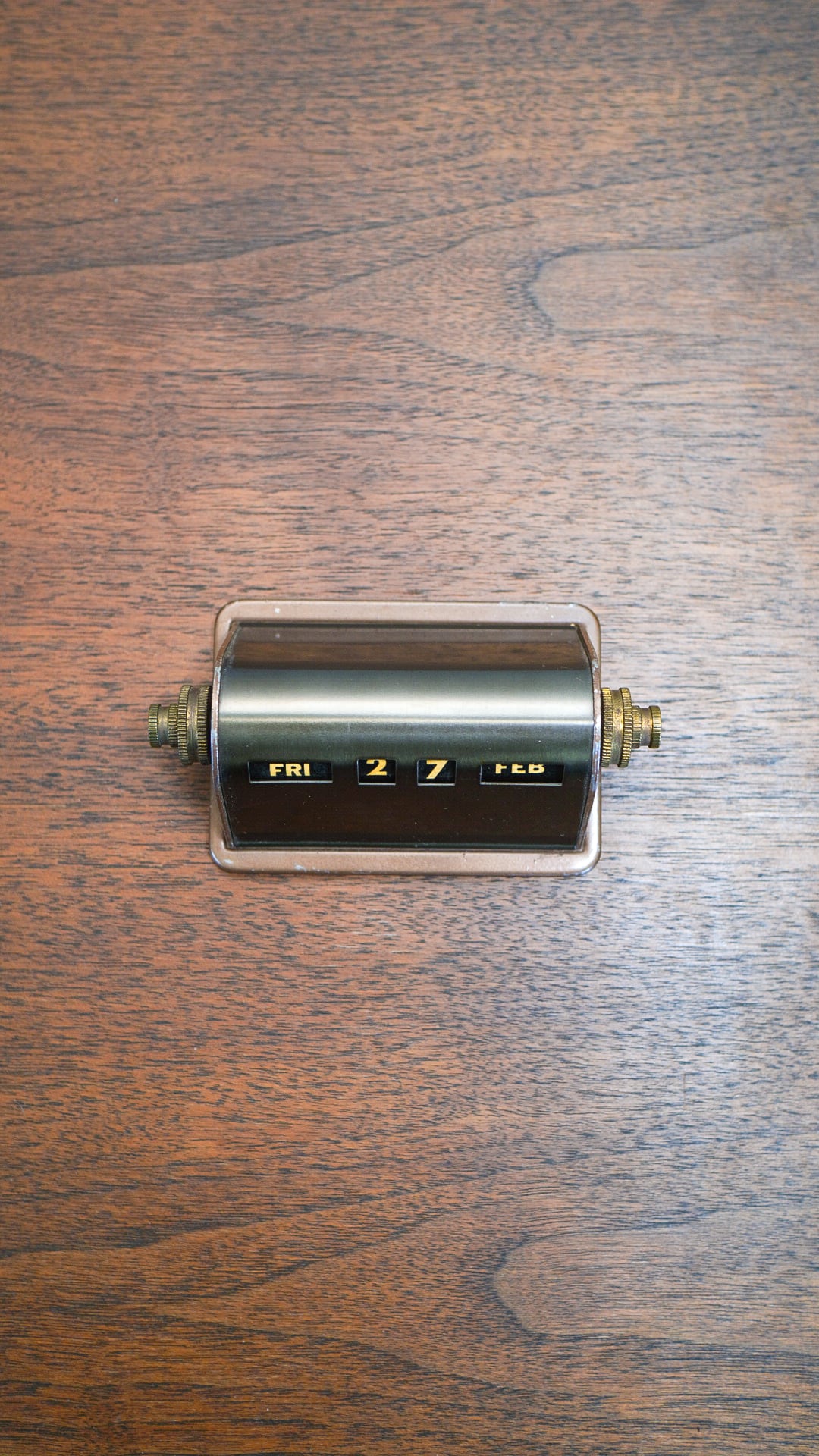 1930-1940s】PARK SHERMAN パークシャーマン 卓上カレンダー カマボコ