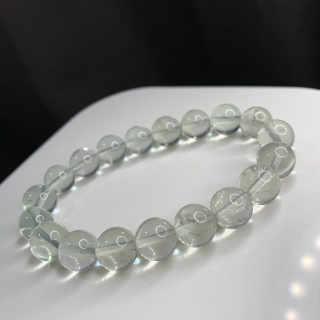 b163 カラーレスフローライトブレスレット