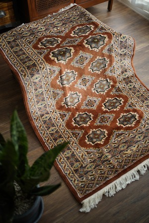 【822】Vintage Pakistan rug 2000's
