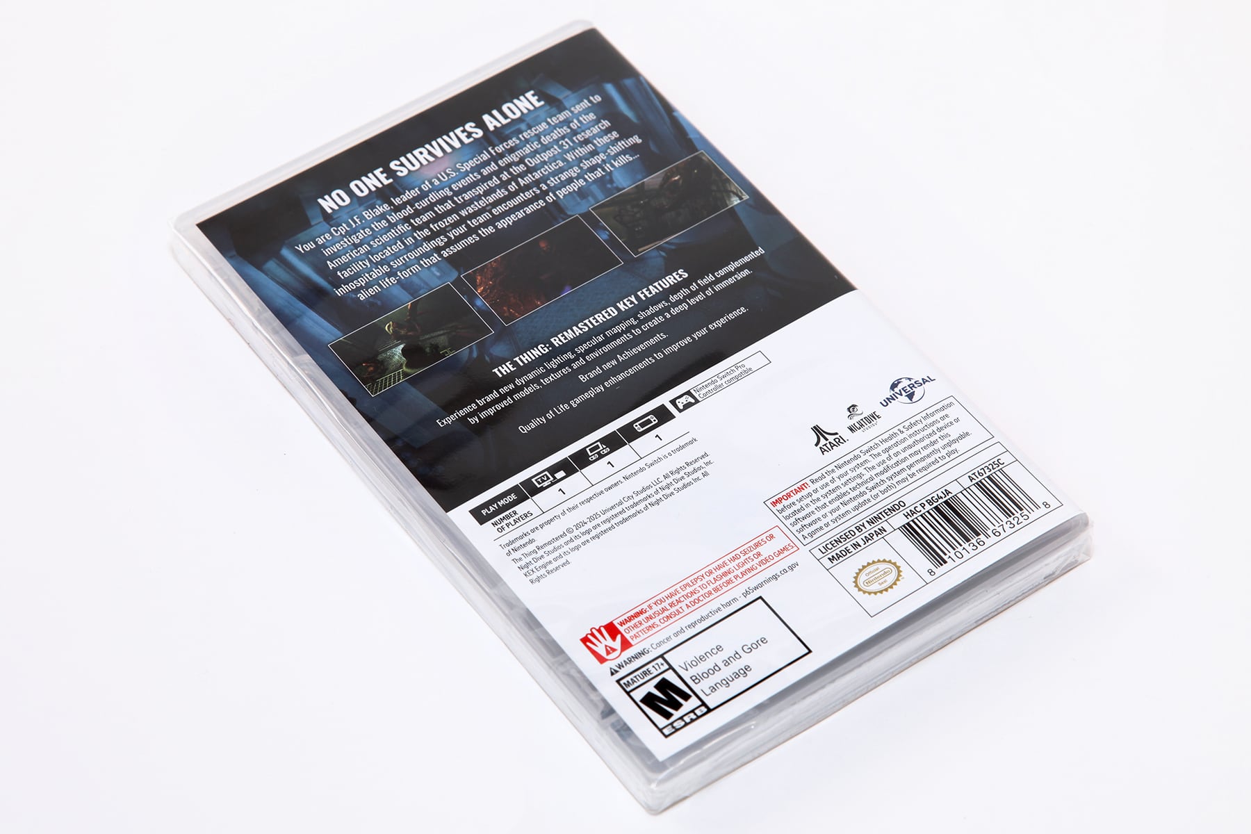 新品】The Thing: Remastered（遊星からの物体X） | RareGames-Japan