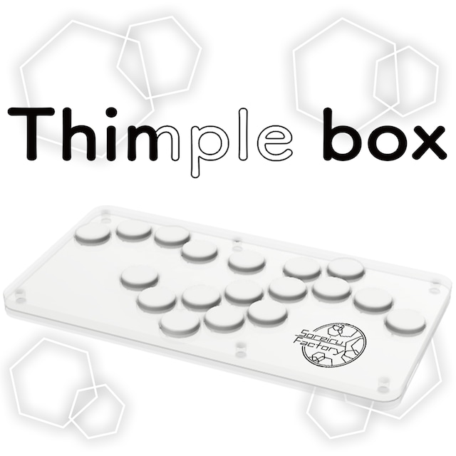 Thimple Box Controller　【薄型レバーレスコントローラー】