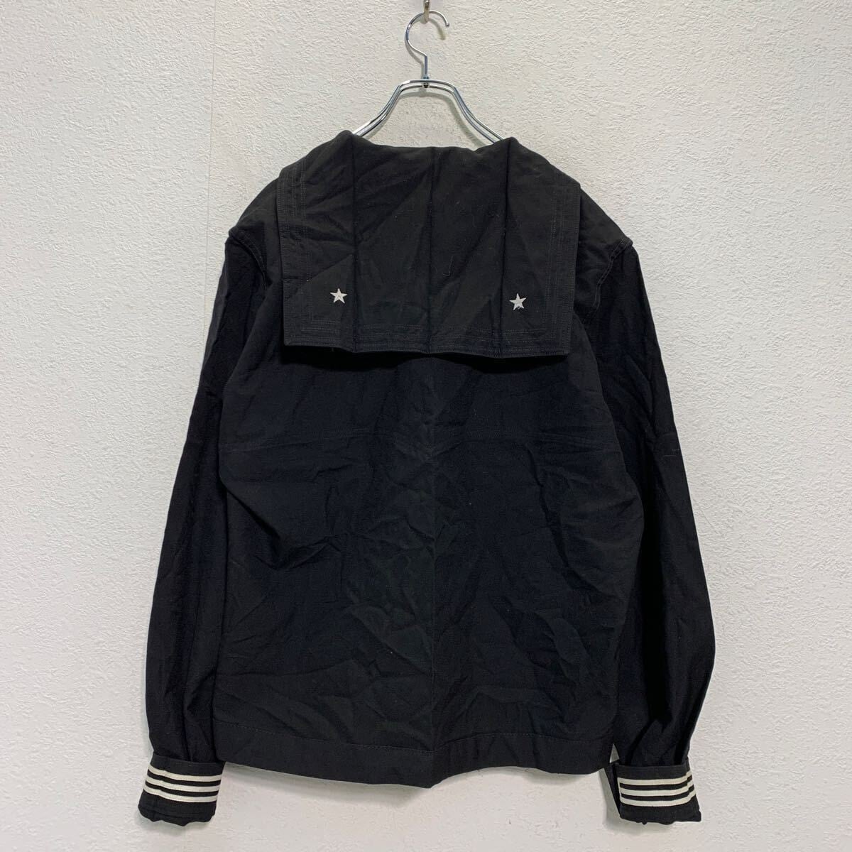 DSCP U.S.NAVY セーラージャケット 48L ブラック ミリタリー B.D.U