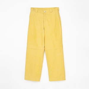 Leather pants（YELLOW）