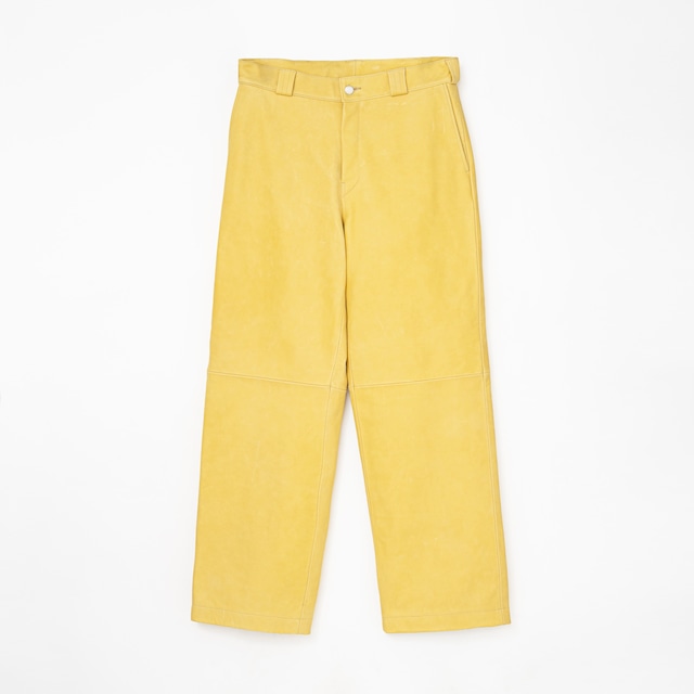 Leather pants（YELLOW）